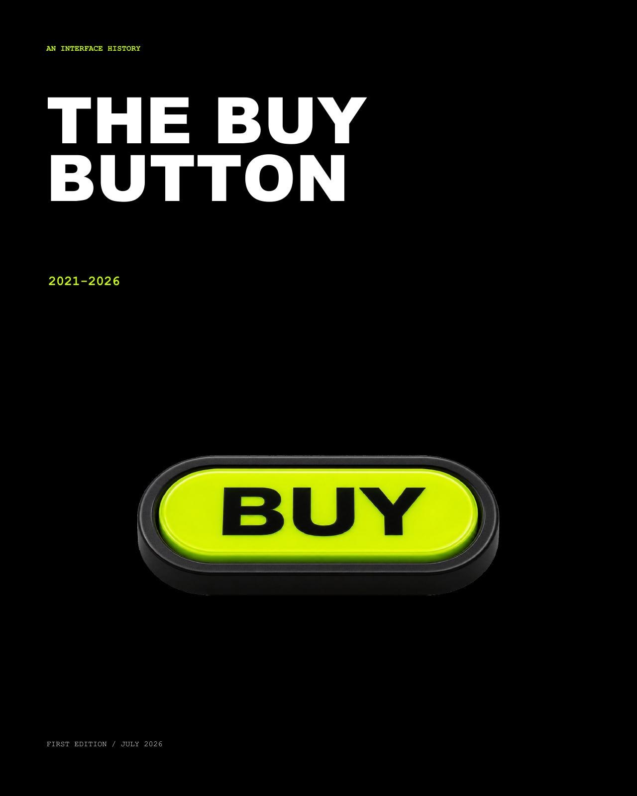 Cover of The Buy Button: An Interface History